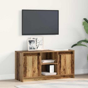 Unidades de TV Marrón 100 x 34 x 50 cm Madera contrachapada en Muebles TV | Comprar online en Foro24