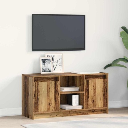 Gabinete de TV Marrón 100 x 34 x 50 cm Madera contrachapada