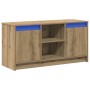 Gabinete de TV Marrón 100 x 34 x 50 cm Madera contrachapada