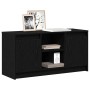Gabinete de TV Negro 100 x 34 x 50 cm Madera contrachapada