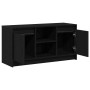 Gabinete de TV Negro 100 x 34 x 50 cm Madera contrachapada