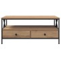 Mesa de Café with Drawer Roble artisan 100 x 51 x 45 cm