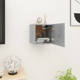Betongraue Wand-Wohnzimmermöbel 30,5x30x30 cm von vidaXL, TV-Möbel - Ref: Foro24-804493, Preis: 24,81 €, Rabatt: %