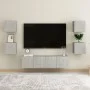 Mueble de salón de pared gris hormigón 30,5x30x30 cm de vidaXL, Muebles TV - Ref: Foro24-804493, Precio: 24,49 €, Descuento: %
