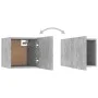 Mueble de salón de pared gris hormigón 30,5x30x30 cm de vidaXL, Muebles TV - Ref: Foro24-804493, Precio: 24,49 €, Descuento: %