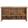 Perchero de pared con estante Madera vieja 50 x 16 x 26 cm