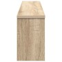 Perchero de pared con estante Roble Sonoma 100 x 16 x 26 cm