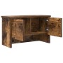 Perchero de pared con estante Roble ahumado 50 x 20 x 30 cm