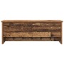 Perchero de pared con estante Madera vieja 80 x 20 x 30 cm