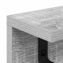 Perchero de pared con estante Gris sonoma 60 x 10.5 x 10.5 cm