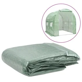Green greenhouse replacement cover (4 m²) 200x200x200 cm by vidaXL, Gardening - Ref: Foro24-316447, Price: 57,29 €, Discount: %