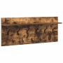 Perchero de pared Roble ahumado Madera contrachapada