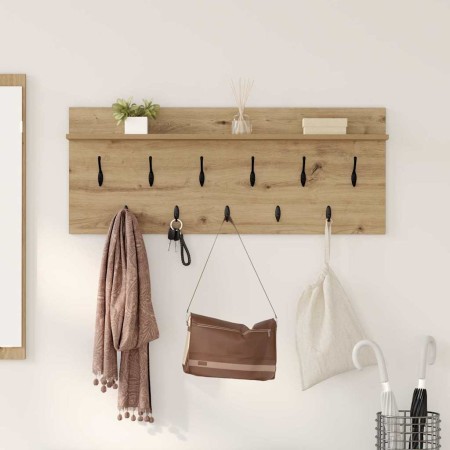 Perchero de pared Roble artisan Madera contrachapada