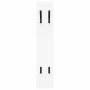 Perchero de pared Blanco 20 x 1.5 x 100 cm Madera contrachapada