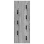 Perchero de pared Gris sonoma 30 x 1.5 x 80 cm