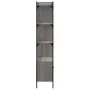Sonoma-graues Holzregal mit Türen 76,5 x 30 x 154,5 cm von vidaXL, Bücherregale und Regale - Ref: Foro24-833351, Preis: 84,55...
