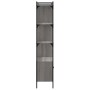 Sonoma gray wood shelf with doors 76.5x30x154.5 cm by vidaXL, Bookcases and shelves - Ref: Foro24-833351, Price: 85,74 €, Dis...