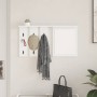Perchero de pared Blanco 85 x 10 x 45 cm Madera contrachapada