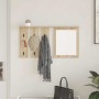 Perchero de pared con estante Roble Sonoma 85 x 10 x 45 cm