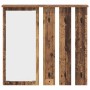 Perchero de pared con estante Madera vieja 84 x 10 x 80 cm