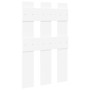 Perchero de pared Blanco 65 x 3 x 100 cm Madera contrachapada