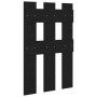 Perchero de pared Roble negro 65 x 3 x 100 cm