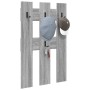 Perchero de pared Gris sonoma 65 x 3 x 100 cm
