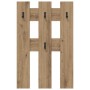 Perchero de pared Roble artisan 65 x 3 x 100 cm