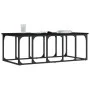 Black engineered wood coffee table 100x50x35.5 cm by vidaXL, Coffee table - Ref: Foro24-833378, Price: 37,06 €, Discount: %