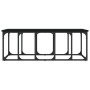 Schwarzer Ingenieurholz-Couchtisch 100x50x35,5 cm von vidaXL, Couchtisch - Ref: Foro24-833378, Preis: 37,41 €, Rabatt: %