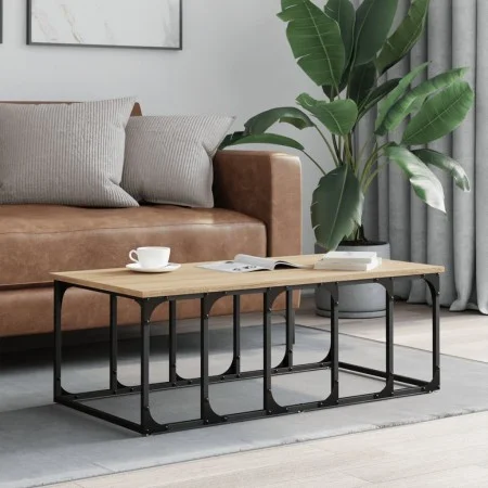 Sonoma oak engineered wood coffee table 100x50x35.5 cm by vidaXL, Coffee table - Ref: Foro24-833379, Price: 35,80 €, Discount: %