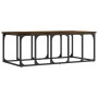Mesa de centro madera ingeniería roble ahumado 100x50x35,5 cm by vidaXL, Coffee table - Ref: Foro24-833380, Price: 40,58 €, D...