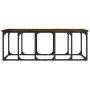 Mesa de centro madera ingeniería roble ahumado 100x50x35,5 cm by vidaXL, Coffee table - Ref: Foro24-833380, Price: 40,17 €, D...