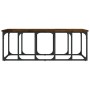 Mesa de centro madera ingeniería roble ahumado 100x50x35,5 cm by vidaXL, Coffee table - Ref: Foro24-833380, Price: 40,58 €, D...