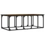 Mesa de centro madera ingeniería roble ahumado 100x50x35,5 cm by vidaXL, Coffee table - Ref: Foro24-833380, Price: 40,17 €, D...