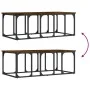 Mesa de centro madera ingeniería roble ahumado 100x50x35,5 cm by vidaXL, Coffee table - Ref: Foro24-833380, Price: 40,17 €, D...