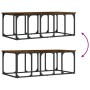 Mesa de centro madera ingeniería roble ahumado 100x50x35,5 cm by vidaXL, Coffee table - Ref: Foro24-833380, Price: 40,58 €, D...