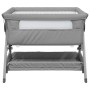 Crib with light gray linen fabric mattress by vidaXL, Cribs and beds for children - Ref: Foro24-10289, Price: 130,86 €, Disco...