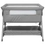 Crib with light gray linen fabric mattress by vidaXL, Cribs and beds for children - Ref: Foro24-10289, Price: 129,08 €, Disco...