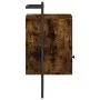 Mesita de noche de pared roble ahumado 40x30x61 cm de vidaXL, Mesitas de noche - Ref: Foro24-833437, Precio: 30,32 €, Descuen...
