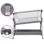 Crib with light gray linen fabric mattress by vidaXL, Cribs and beds for children - Ref: Foro24-10289, Price: 129,08 €, Disco...