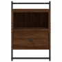 Wand-Nachttische 2 Stück braun Eiche 40x30x61 cm von vidaXL, Nachttische - Ref: Foro24-833442, Preis: 46,48 €, Rabatt: %