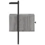 Wall bedside tables 2 units Sonoma gray 35x30x51 cm by vidaXL, Nightstands - Ref: Foro24-833450, Price: 46,80 €, Discount: %