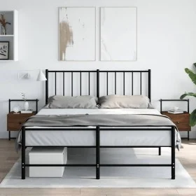 Wall bedside tables 2 units oak brown 35x30x51 cm by vidaXL, Nightstands - Ref: Foro24-833452, Price: 47,43 €, Discount: %