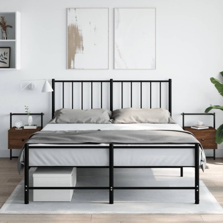 Wall bedside tables 2 units oak brown 35x30x51 cm by vidaXL, Nightstands - Ref: Foro24-833452, Price: 47,99 €, Discount: %