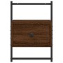 Wall bedside tables 2 units oak brown 35x30x51 cm by vidaXL, Nightstands - Ref: Foro24-833452, Price: 47,99 €, Discount: %