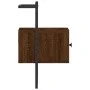 Wand-Nachttische 2 Einheiten Eiche braun 35x30x51 cm von vidaXL, Nachttische - Ref: Foro24-833452, Preis: 47,42 €, Rabatt: %