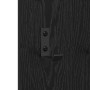 Perchero de pared con espejo Roble negro 96 x 1.5 x 90 cm