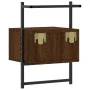 Wand-Nachttische 2 Einheiten Eiche braun 35x30x51 cm von vidaXL, Nachttische - Ref: Foro24-833452, Preis: 47,42 €, Rabatt: %