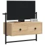 Wand-TV-Möbel aus Sonoma-Eichen-Engineer-Holz 60,5x30x51 cm von vidaXL, TV-Möbel - Ref: Foro24-833454, Preis: 38,84 €, Rabatt: %